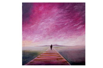 Jetty Dusk - 50x50